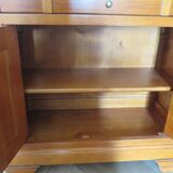 Meuble d’entrée-buffet d’appui-Louis Philippe- 1 tiroir-2 portes Merisier