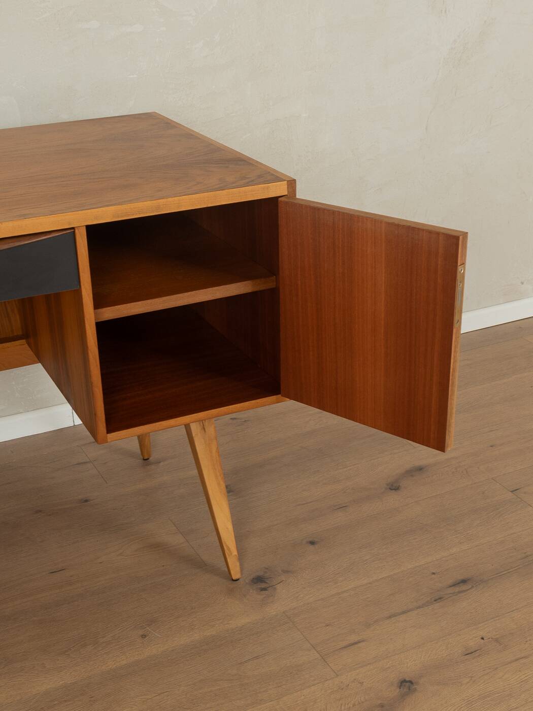 1950s desk, vintage