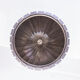 Modern vintage space age 1960s ice cap chandelier