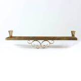 Unique Wall Shelf With Ceramic Tiles By Ditta Abrhamova, Czechoslovakia 196