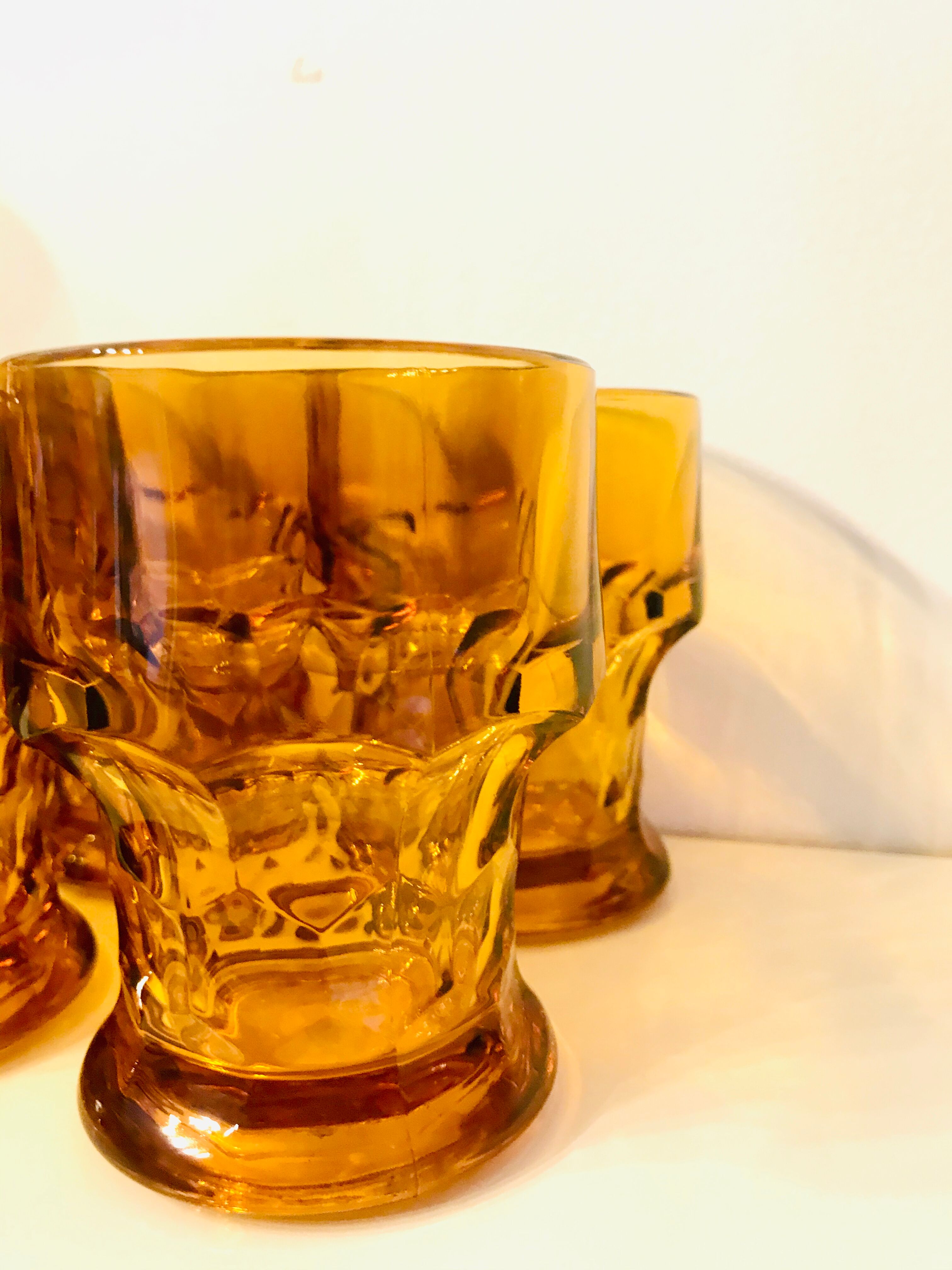 Vintage orangeade service