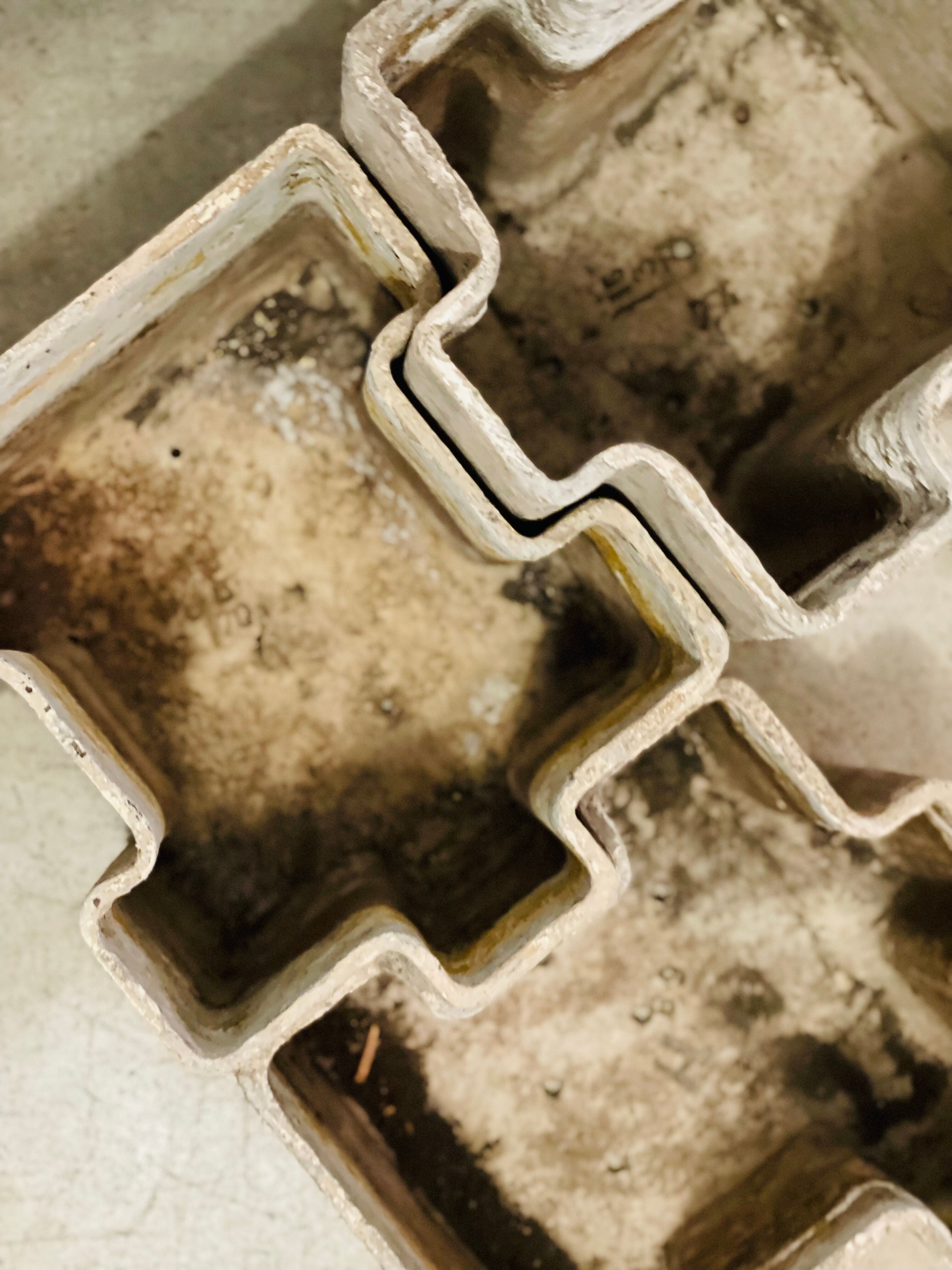 Trilogie bacs encastrable design 1960