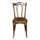 Bistro chair by fischel n°103 circa 1915 wooden seat