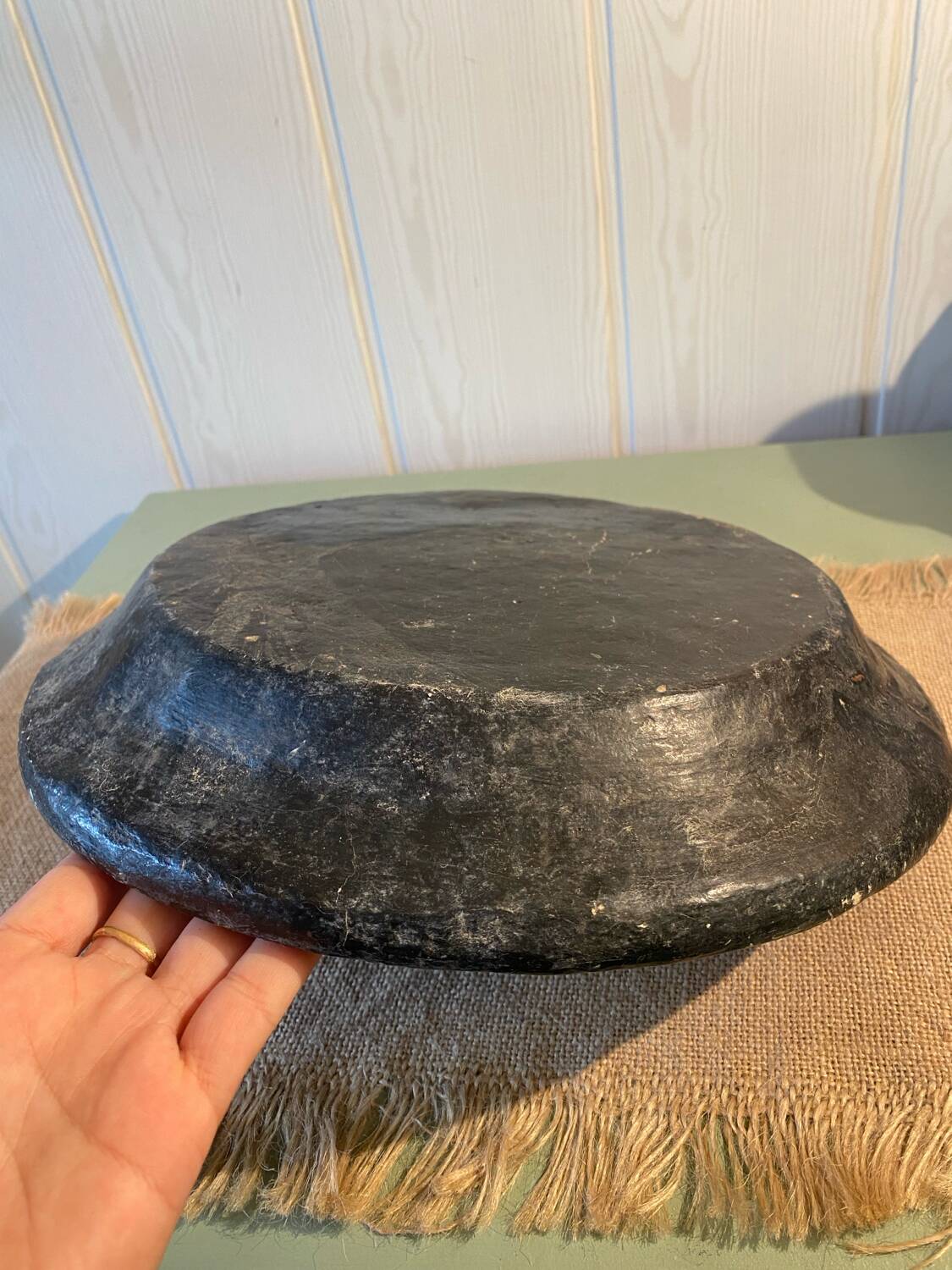 Indian papier-mâché tray