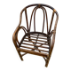 Vintage rattan armchair (1960s)