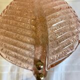 Glass sheet wall lamp