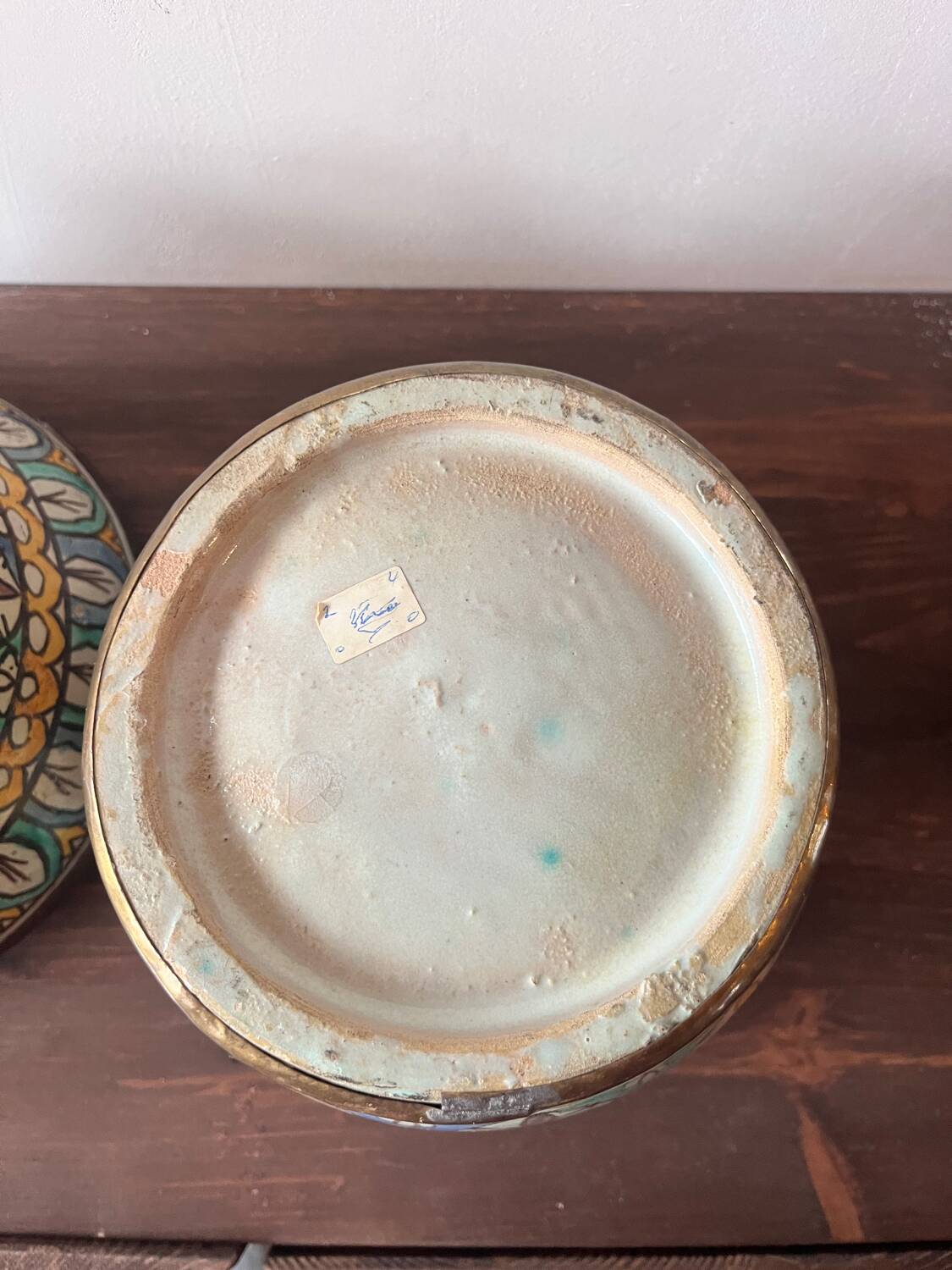 Butter jar Jobbana Morocco - original faience from Fes