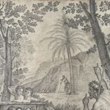 The preaching of Saint John the Baptist Rare three virgins and child golden number