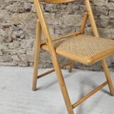 Folding cane chair from 1980