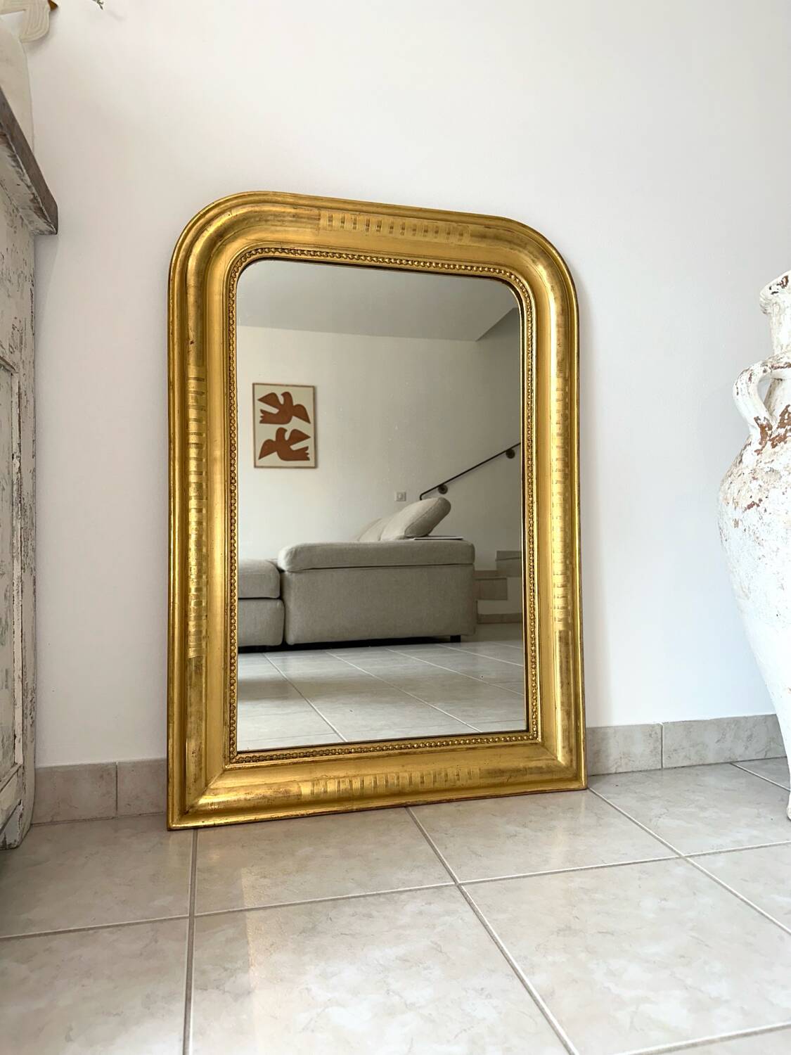 Miroir ancien Louis-Philippe XIXème