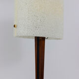 Granite resin and wood lamppost, 1950s