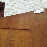 Solid oak locker room