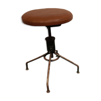 Vintage industrial stool 1950s