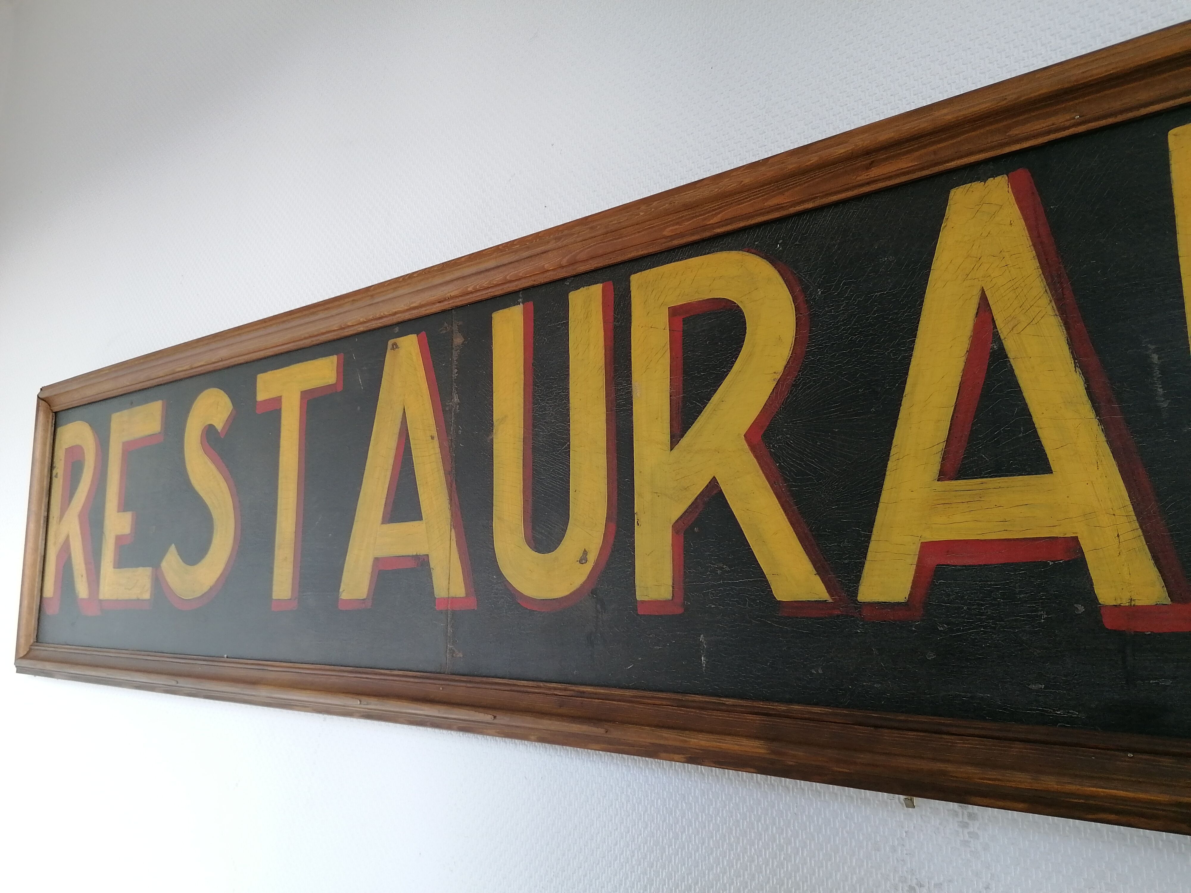 Restaurant sign