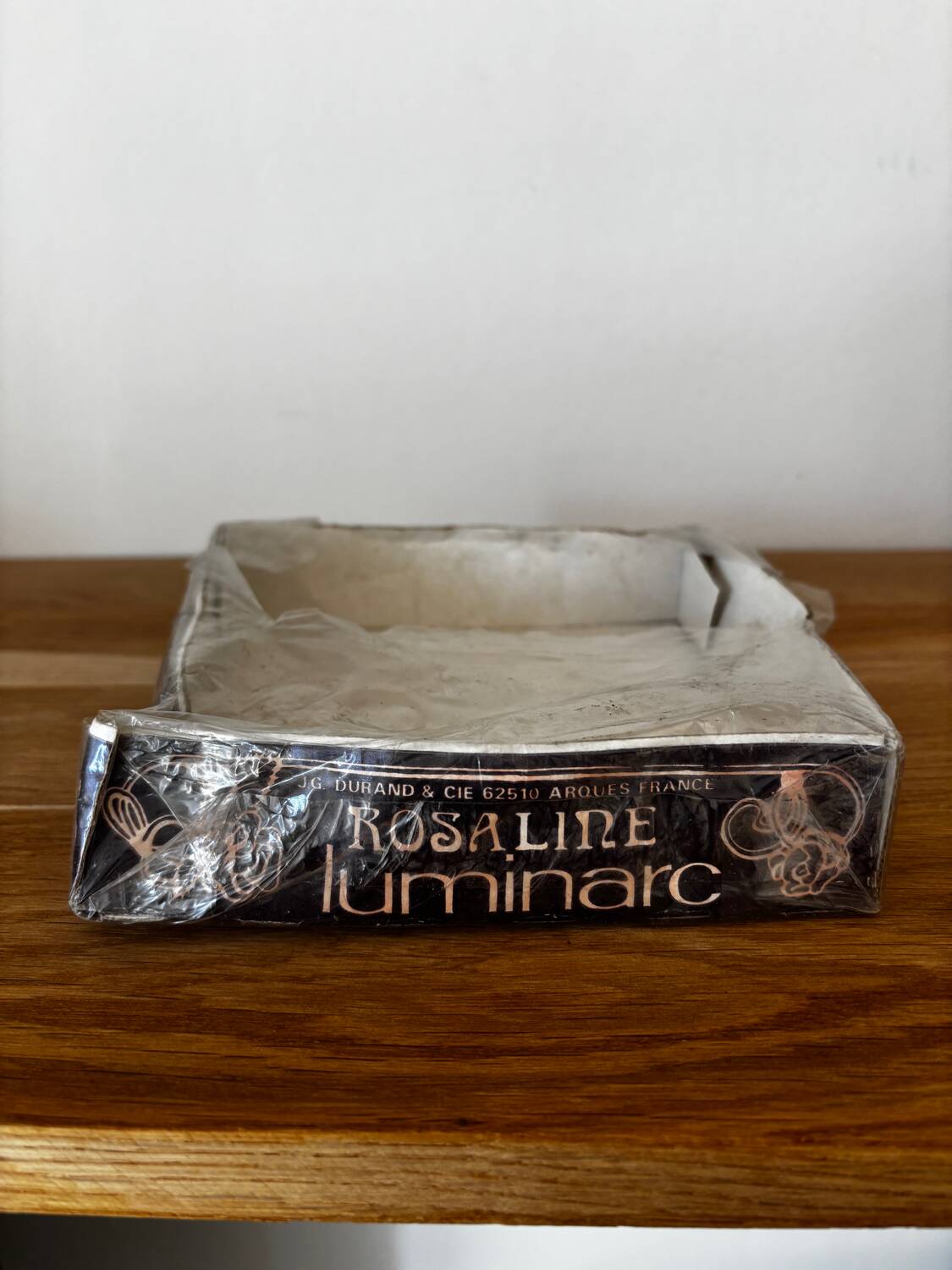 Vintage Luminarc Rosaline ashtray