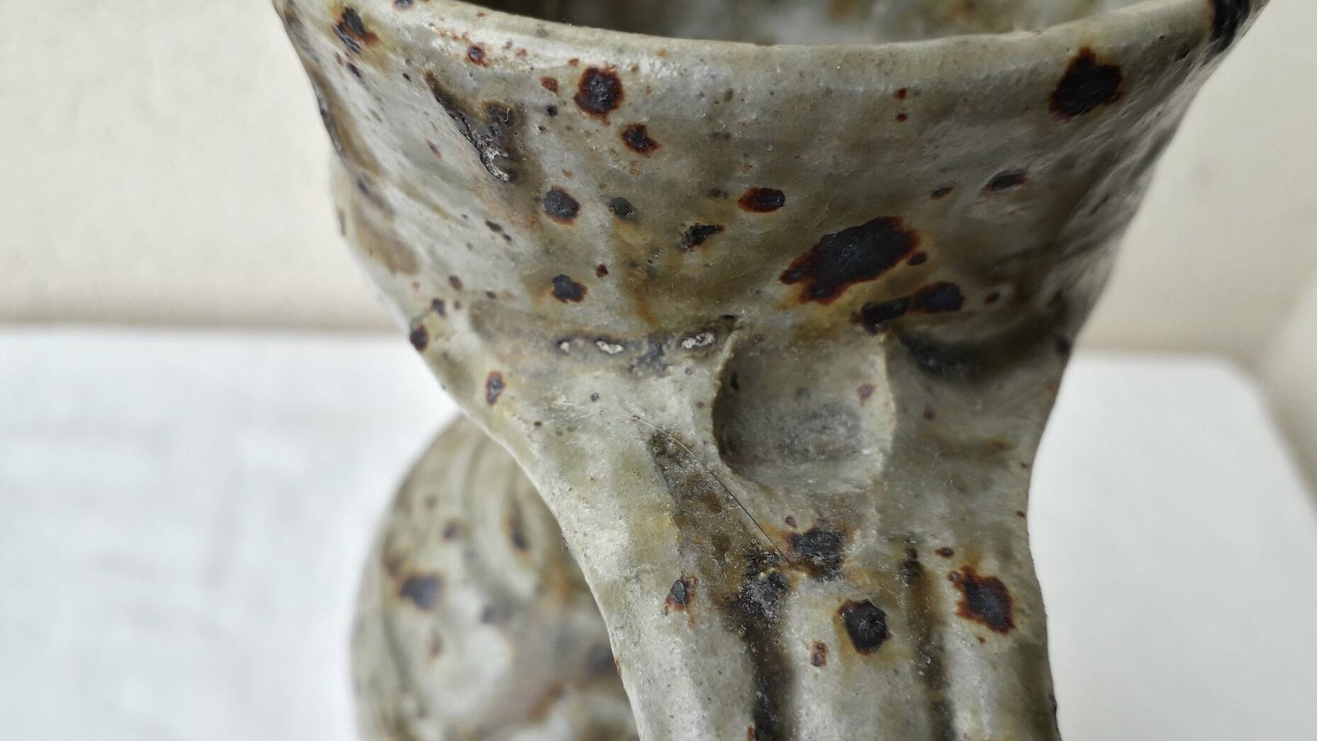 Pyrite stoneware pitcher