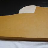 Black ochre paint