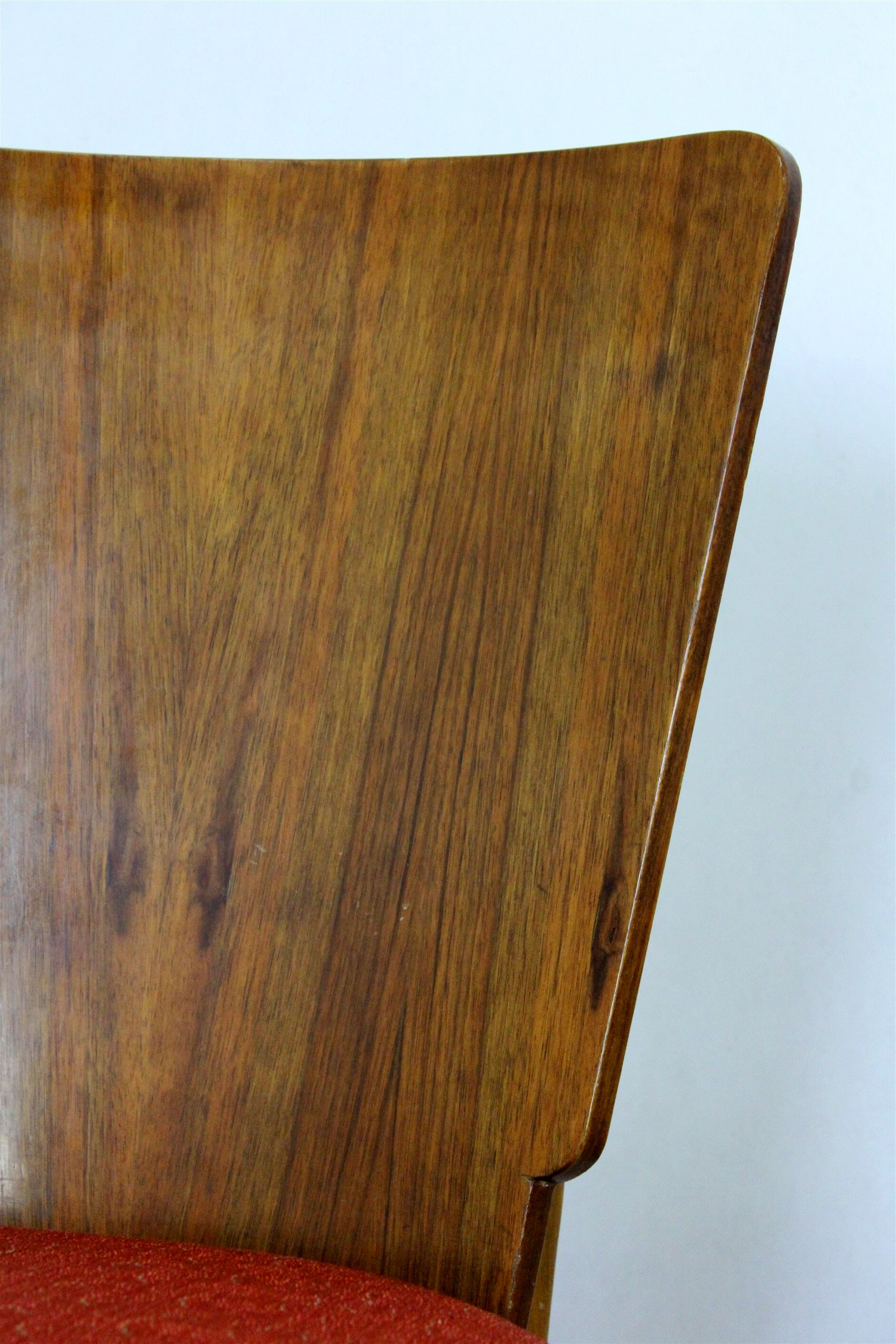 Art Deco H-214 Dining Chairs by Jindrich Halabala for ÚP Závody, 1950s, Set of 4