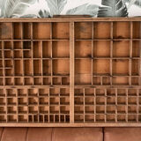 Vintage-Old Printer Drawer