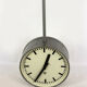 Double sided railway clock from pragotron, 1970