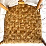 Vintage bamboo children's chair