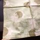 4 Christofle Palmier cotton satin napkins