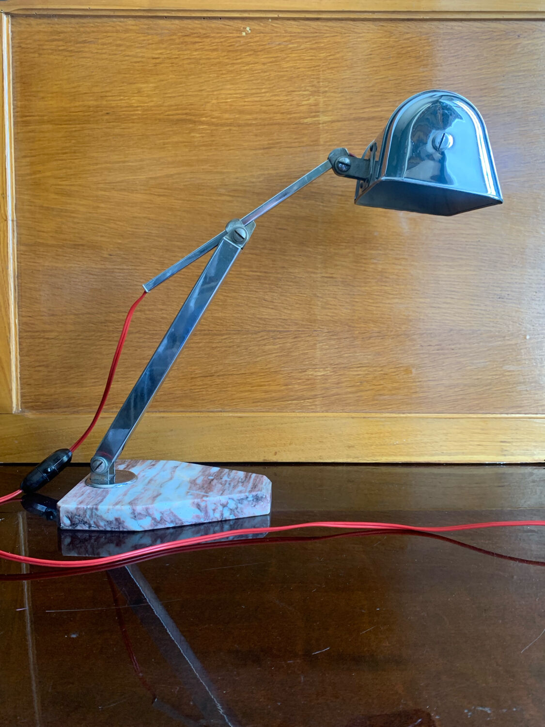 Art Deco articulated lamp