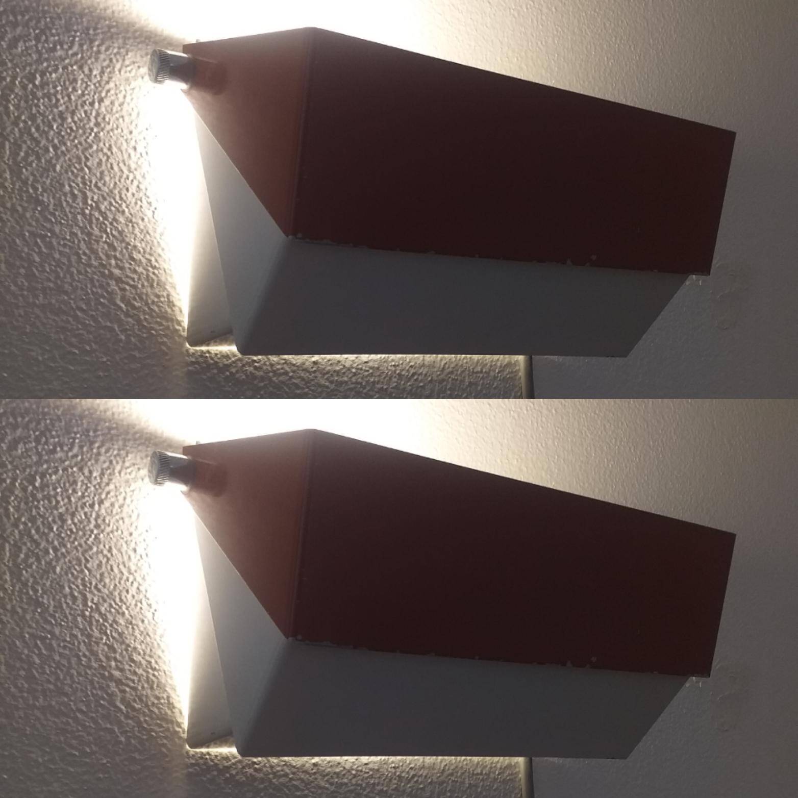 Pair of Midcentury Wall Lamps Napako, 1970s