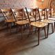 Set of 14 Scandinavian bistro chairs year 60
