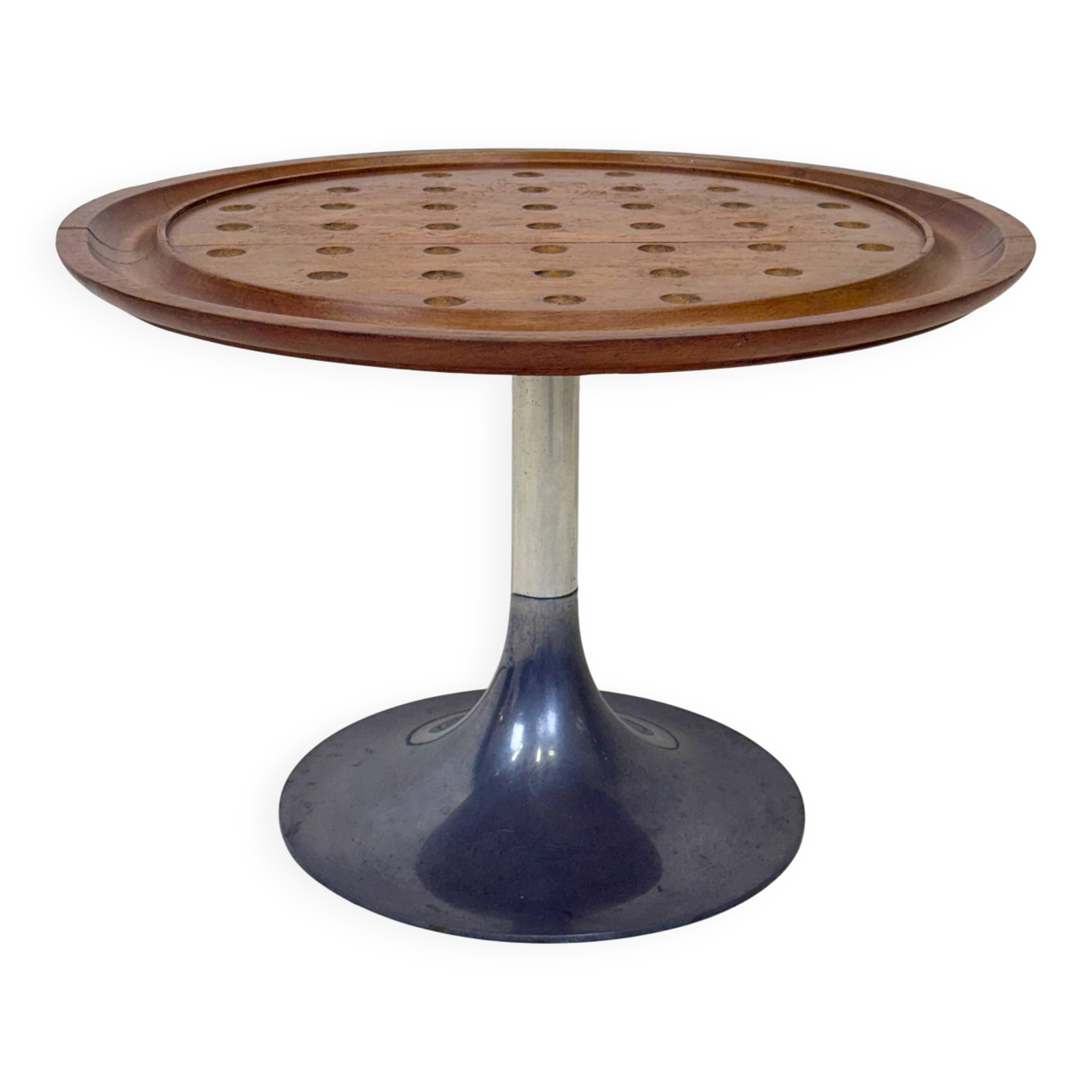 Guéridon « Jeu du Solitaire » — France, années 1970