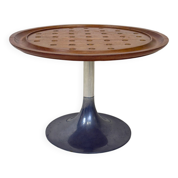 Guéridon « Jeu du Solitaire » — France, années 1970