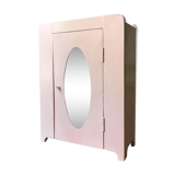 Small powder pink vintage wardrobe