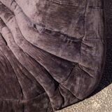 Chauffeuse 1 place Togo aubergine par Michel Ducaroy pour Ligne Roset