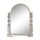 Art deco mirror in silver gilded wood 1930 68x88cm