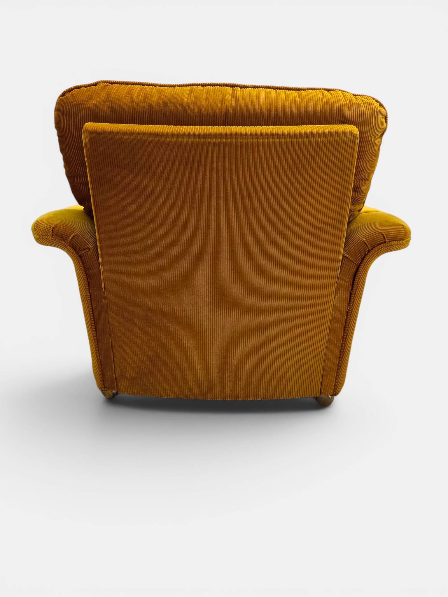 Vintage lounge set for 5, 3-seater convertible sofa and 2 armchairs, 70s.