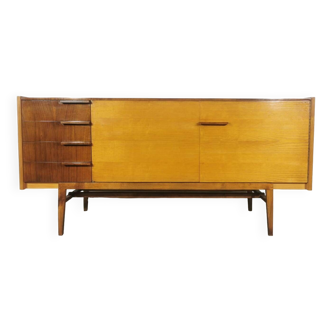 Vintage Wooden Sideboard by Frantisek Mezulanik