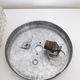 Vintage ceiling lamp / wall lamp - Molded glass - square - 1960 #2