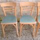 4 chaises bistrot Baumann vintage