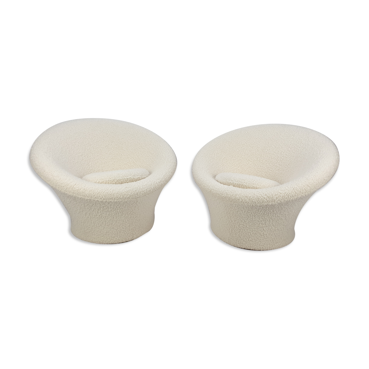 Set of 2 Mushroom armchairs by Pierre Paulin for Artifort