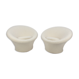 Set of 2 Mushroom armchairs by Pierre Paulin for Artifort