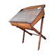 Old Desk, Foldable School Table with its porcelain inkwell
