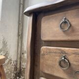 Solid elm aranjou chest of drawers