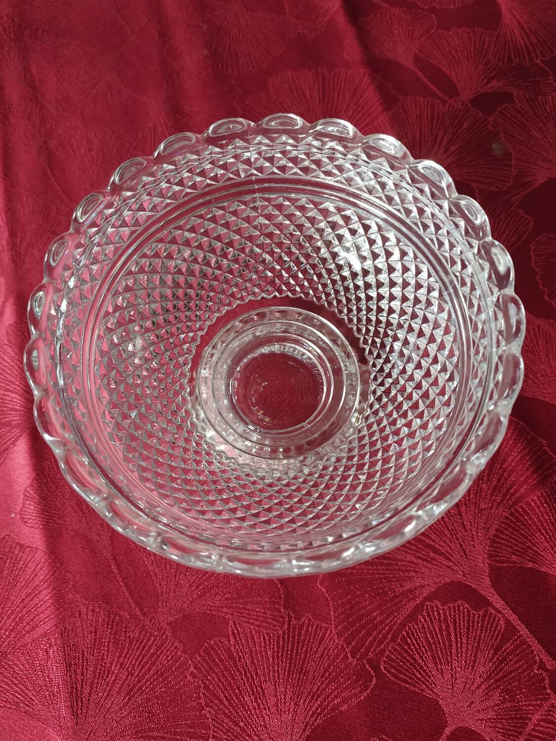 Baccarat crystal sugar bowl