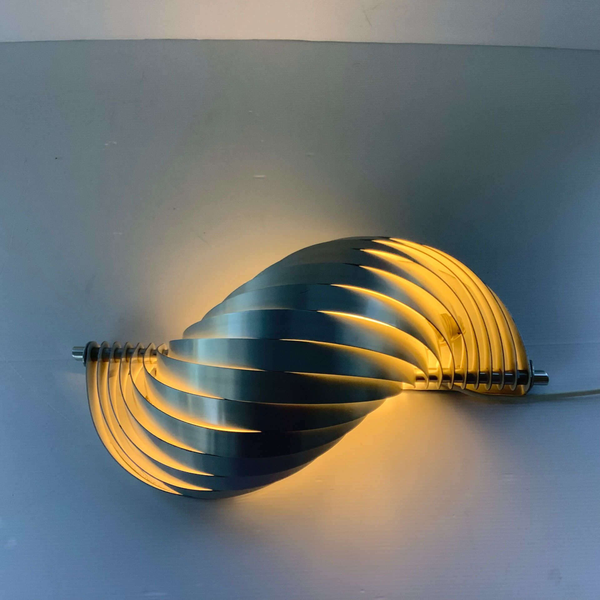 Henri Mathieu Applied Spiral Space Age 1970 France