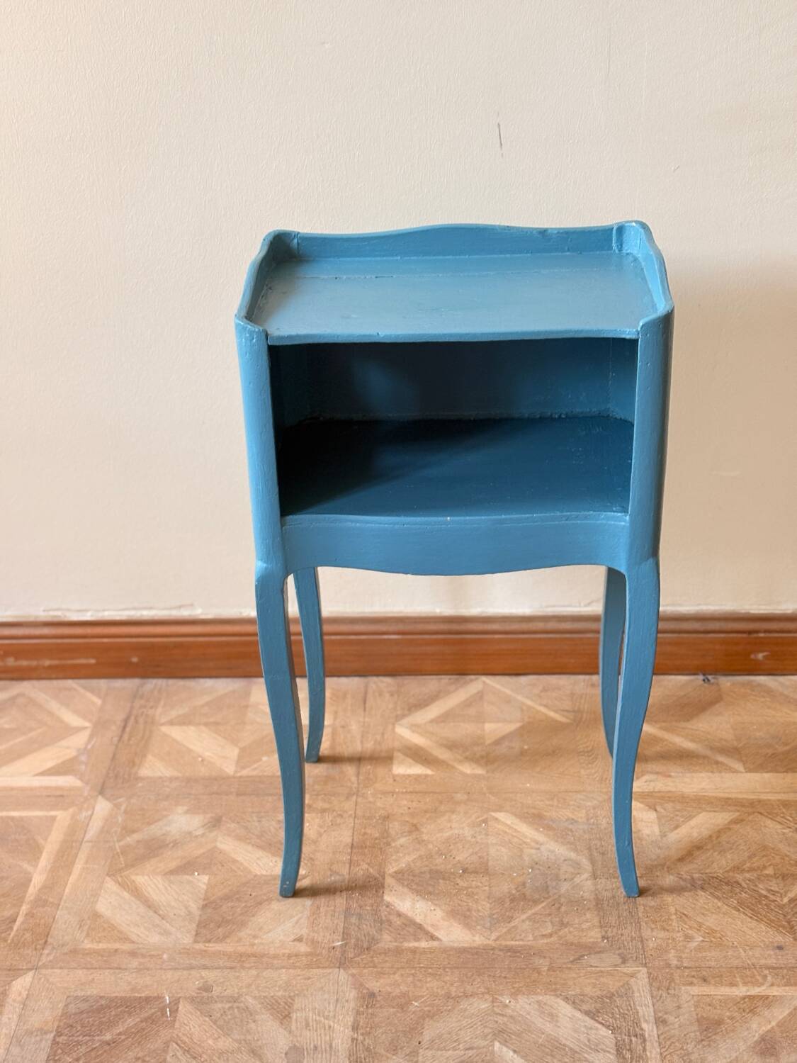 Bedside table with secret drawer