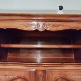 Provençal sideboard in solid walnut