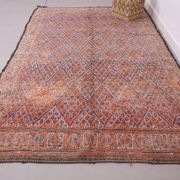 Vintage Beni Mguild Rug 201 x 301 cm - Berber Wool Rug - Handmade Boho Rug