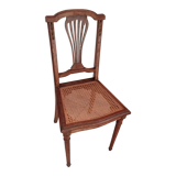 Chaise cannée art déco
