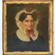 Oil on canvas Portrait of a woman