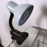 Grey clip lamp
